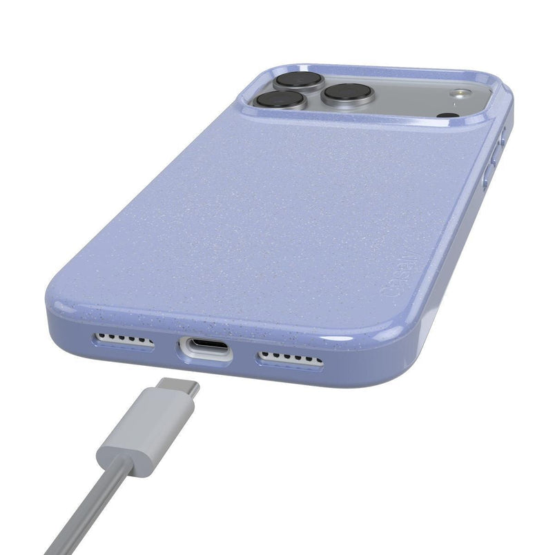 First Light | Periwinkle Pastel Shimmer Case iPhone Case get.casely 
