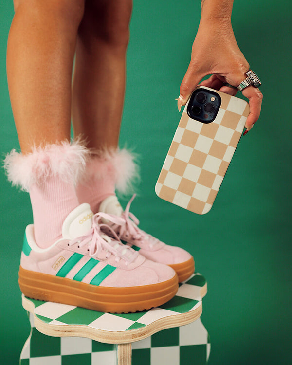 Fit Check | Neutral Checkerboard Case
