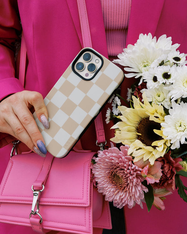 Fit Check | Neutral Checkerboard Case