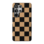 Fit Check | Black & Brown Checkerboard Case iPhone Case get.casely Bold Flex + MagSafe® Galaxy S26 Ultra 