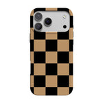 Fit Check | Black & Brown Checkerboard Case iPhone Case get.casely Classic + MagSafe® iPhone 17 Pro Max 