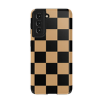 Fit Check | Black & Brown Checkerboard Case iPhone Case get.casely Essential Galaxy S21 
