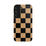 Fit Check | Black & Brown Checkerboard Case iPhone Case get.casely Essential Galaxy S22 