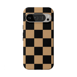 Fit Check | Black & Brown Checkerboard Case iPhone Case get.casely Essential Google Pixel 9 Pro 