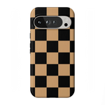 Fit Check | Black & Brown Checkerboard Case iPhone Case get.casely Essential + MagSafe® Google Pixel 10 Pro XL 