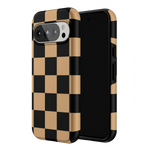 Fit Check | Black & Brown Checkerboard Case iPhone Case get.casely 