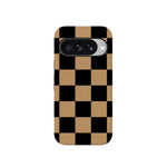 Fit Check | Black & Brown Checkerboard Case iPhone Case get.casely 