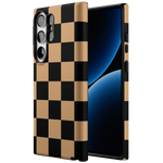 Fit Check | Black & Brown Checkerboard Case iPhone Case get.casely 