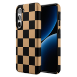 Fit Check | Black & Brown Checkerboard Case iPhone Case get.casely 
