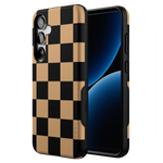 Fit Check | Black & Brown Checkerboard Case iPhone Case get.casely 