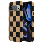 Fit Check | Black & Brown Checkerboard Case iPhone Case get.casely 