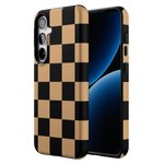 Fit Check | Black & Brown Checkerboard Case iPhone Case get.casely 