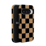Fit Check | Black & Brown Checkerboard Case iPhone Case get.casely 