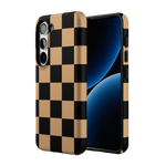 Fit Check | Black & Brown Checkerboard Case iPhone Case get.casely 