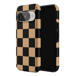 Fit Check | Black & Brown Checkerboard Case iPhone Case get.casely 