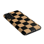 Fit Check | Black & Brown Checkerboard Case iPhone Case get.casely 