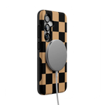 Fit Check | Black & Brown Checkerboard Case iPhone Case get.casely 