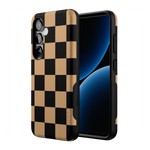 Fit Check | Black & Brown Checkerboard Case iPhone Case get.casely 