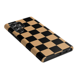 Fit Check | Black & Brown Checkerboard Case iPhone Case get.casely 