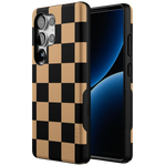 Fit Check | Black & Brown Checkerboard Case iPhone Case get.casely 