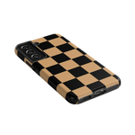 Fit Check | Black & Brown Checkerboard Case iPhone Case get.casely 