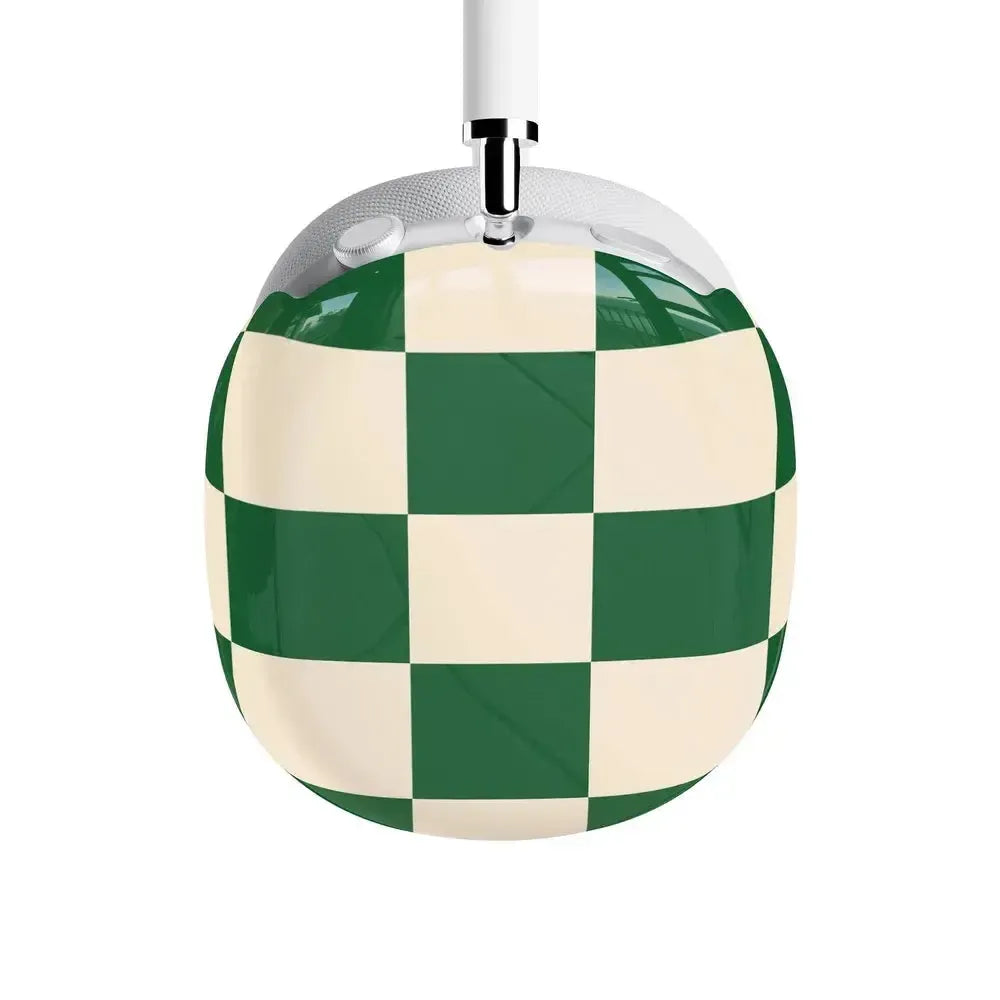 Fit Check Green Checkerboard AirPods Max Case - Thumbnail 5