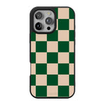 Fit Check | Green Checkerboard Case iPhone Case get.casely Align + MagSafe® iPhone 16 Pro Max 