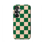 Fit Check | Green Checkerboard Case iPhone Case get.casely Bold Flex + MagSafe® Galaxy S25 Ultra 