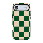 Fit Check | Green Checkerboard Case iPhone Case get.casely Bold Flex + MagSafe® iPhone 17 Air 