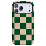 Fit Check | Green Checkerboard Case iPhone Case get.casely Bold + MagSafe® iPhone 17 Pro Max 