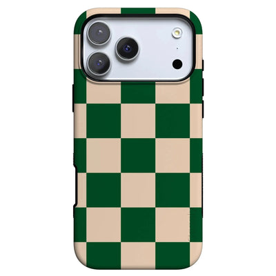 Fit Check | Green Checkerboard Case iPhone Case get.casely Bold + MagSafe® iPhone 18 Pro Max 