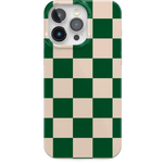 Fit Check | Green Checkerboard Case iPhone Case get.casely Classic + MagSafe® iPhone 15 Pro Max