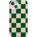 Fit Check | Green Checkerboard Case iPhone Case get.casely Classic + MagSafe® iPhone 15
