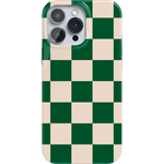 Fit Check | Green Checkerboard Case iPhone Case get.casely Classic + MagSafe® iPhone 16 Pro Max