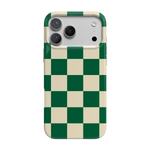 Fit Check | Green Checkerboard Case iPhone Case get.casely Classic + MagSafe® iPhone 17 Pro Max 