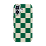 Fit Check | Green Checkerboard Case iPhone Case get.casely Classic + MagSafe® iPhone 17 