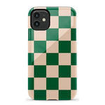 Fit Check | Green Checkerboard Case iPhone Case get.casely Essential iPhone 11
