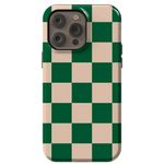 Fit Check | Green Checkerboard Case iPhone Case get.casely Essential + MagSafe® iPhone 14 Pro Max 