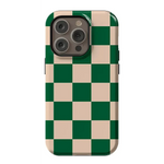 Fit Check | Green Checkerboard Case iPhone Case get.casely Essential + MagSafe® iPhone 14 Pro 