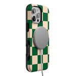 Fit Check | Green Checkerboard Case iPhone Case get.casely 