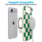 Fit Check | Green Checkerboard Case iPhone Case get.casely 