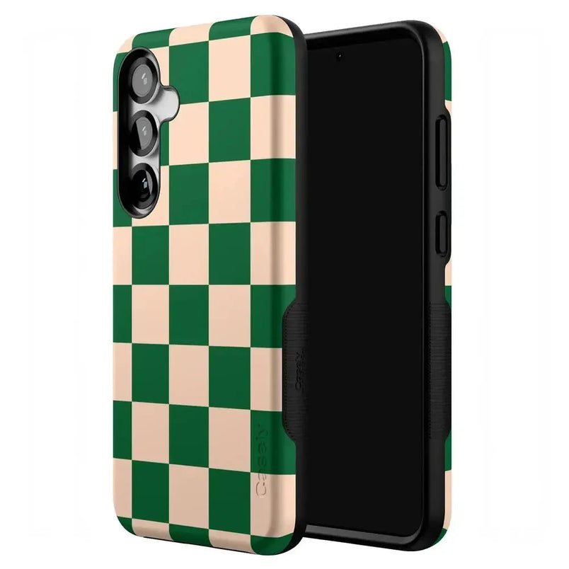 Fit Check | Green Checkerboard Case iPhone Case get.casely 