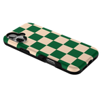 Fit Check | Green Checkerboard Case iPhone Case get.casely 
