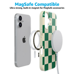 Fit Check | Green Checkerboard Case iPhone Case get.casely 