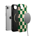 Fit Check | Green Checkerboard Case iPhone Case get.casely 