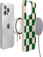Fit Check | Green Checkerboard Case iPhone Case get.casely 