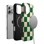 Fit Check | Green Checkerboard Case iPhone Case get.casely 