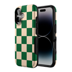 Fit Check | Green Checkerboard Case iPhone Case get.casely 