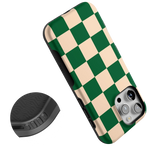 Fit Check | Green Checkerboard Case iPhone Case get.casely 