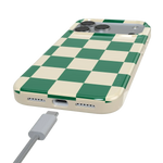 Fit Check | Green Checkerboard Case iPhone Case get.casely 